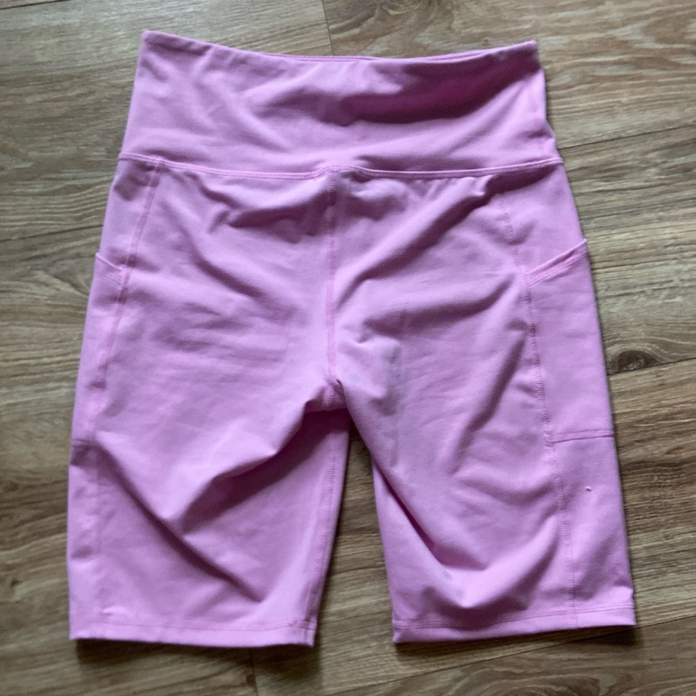 Ideology High-Rise Biker Shorts Pink Women’s Size M